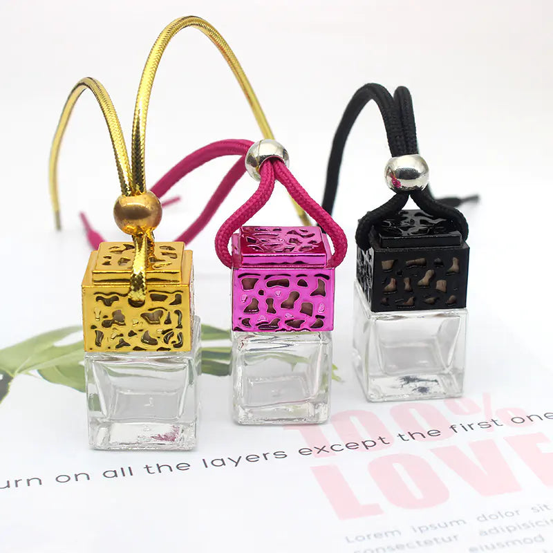 Car Air Freshener Pendant Essential Oil Bottle