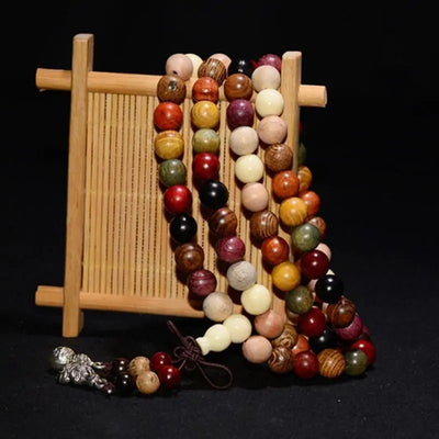 Sandalwood Wooden Charm Bracelet