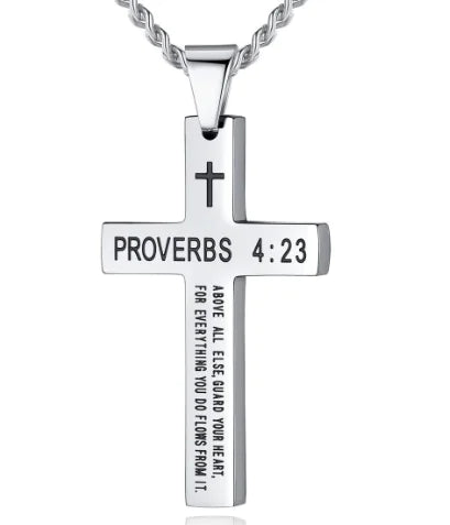Bible Verse Pendant Necklace