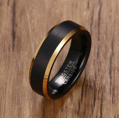 Tungsten Steel Ring for Men - Stylish Accessory